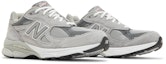Cheap (W) New Balance 990v3 Buatan USA 'Kelabu' W990GL3