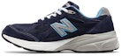 Buy (W) New Balance 990v3 Made in USA 'Navy' Lelaki Wanita Kasut Sneakers W990NV3