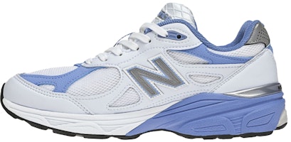(Women) New Balance 990v3 Made In USA 'White Baby Blue' W990WB3 (Women) New Balance 990v3 Made In USA 'White Baby Blue' W990WB3