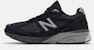 (W) 뉴발란스 990v4 캐주얼화 블랙 U990BL4-D