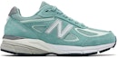 Order (W) New Balance 990v4 'Mineral Sage' Lelaki Wanita Kasual Sneakers. W990MS4