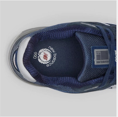 (W) New Balance 990v4 Zapatillas Casuales Azules U990NV4-D Details for (W) New Balance 990v4 Zapatillas Casuales Azules U990NV4-D