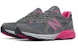 (W) New Balance 990v4 Buatan USA 'Kelabu Merah Jambu' W990GP4