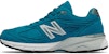 (W) New Balance 990v4 Made in USA 'Lake Blue' Biru Tasik W990LB4