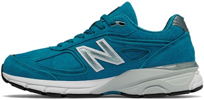 (Women) New Balance 990v4 Made in USA 'Lake Blue' W990LB4 (Women) New Balance 990v4 Made in USA 'Lake Blue' W990LB4