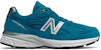 (W) New Balance 990v4 Made in USA 'Lake Blue' Biru Tasik W990LB4