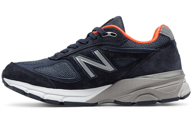 (Women) New Balance 990v4 Made in USA 'Navy Orange' W990NV4