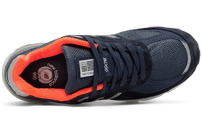 (Women) New Balance 990v4 Made in USA 'Navy Orange'