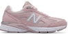 (W) New Balance 990v4 Made in USA 'Pink Ribbon' Wanita W990KMN4