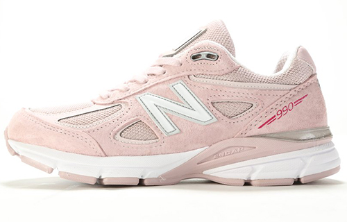 Buy (W) New Balance 990v4 Lazo Rosa Rosa Desgastado W990KMN4/W990KMI4