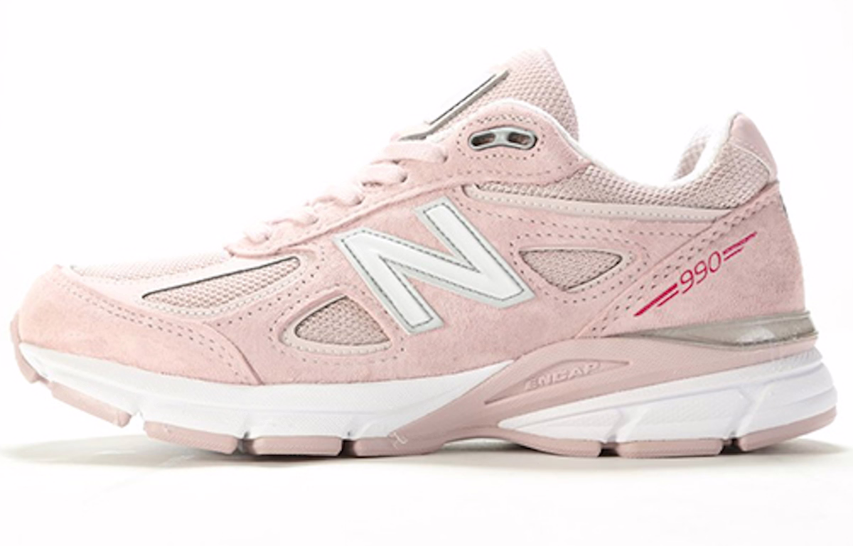 (Women) New Balance 990v4 Pink Ribbon Faded Rose