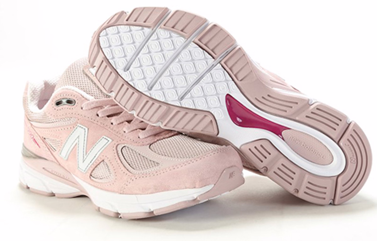 (Women) New Balance 990v4 Pink Ribbon Faded Rose