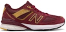 Order (W) New Balance 990v5 Buatan USA 'Burgundy Gold' W990BG5