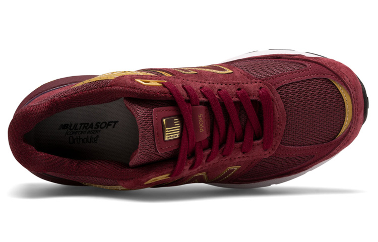 Lookbook （女性）New Balance 990v5 美國製造『酒紅金』W990BG5
