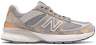 Order (W) New Balance 990v5 Buatan USA 'Moonbeam Silver' W990MB5