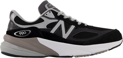 (Women) New Balance 990v6 Made in USA 2A Wide 'Black Silver' W990BK6-2A (Women) New Balance 990v6 Made in USA 2A Wide 'Black Silver' W990BK6-2A