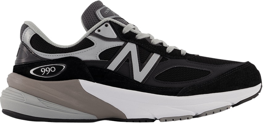 (Women) New Balance 990v6 Made in USA 2E Wide 'Black Silver' W990BK6-2E Buy (Women) New Balance 990v6 Made in USA 2E Wide 'Black Silver' W990BK6-2E