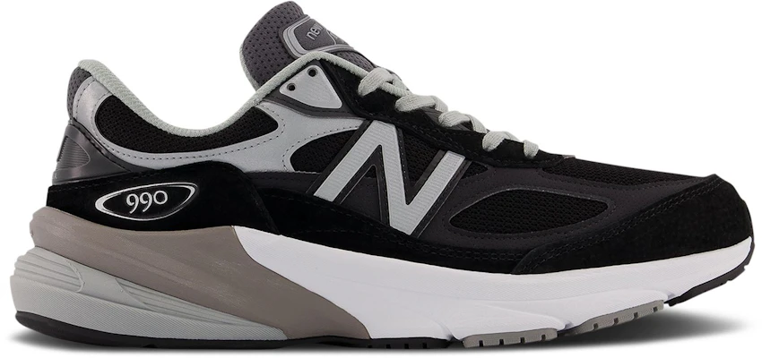 (W) New Balance 990v6 美国制造 6E宽版 '黑银' W990BK6-6E Buy (W) New Balance 990v6 美国制造 6E宽版 '黑银' W990BK6-6E