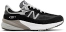 Buy (W) New Balance 990v6 Buatan USA 'Hitam Perak' W990BK6