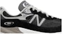 (W) New Balance 990v6 Buatan USA 'Hitam Perak' W990BK6