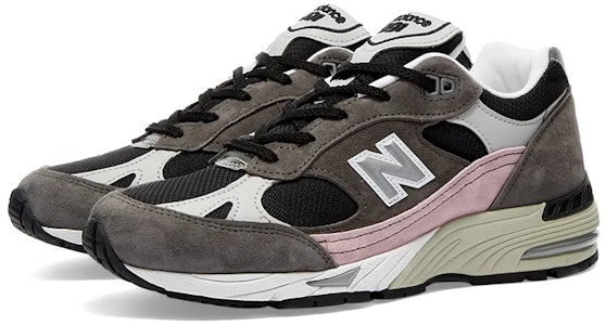 (W) New Balance 991 Lelaki Buatan England 'Hitam Kelabu' W991KWG Order (W) New Balance 991 Lelaki Buatan England 'Hitam Kelabu' W991KWG