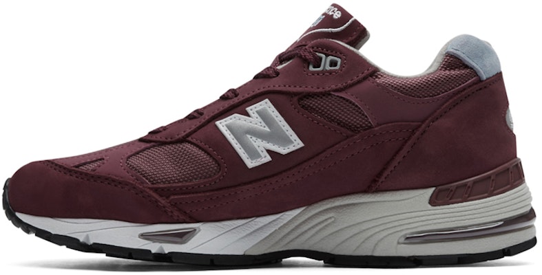 (W) New Balance 991 Buatan Inggris 'Burgundy' W991BBL Buy (W) New Balance 991 Buatan Inggris 'Burgundy' W991BBL
