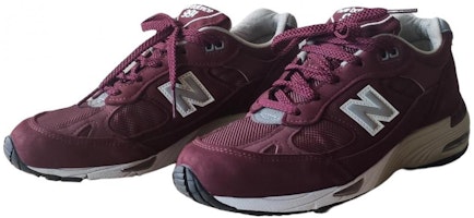 (W) New Balance 991 Buatan England 'Burgundy' W991BBL Lookbook (W) New Balance 991 Buatan England 'Burgundy' W991BBL