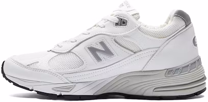 (Women) New Balance 991 Made in England 'White Silver' W991WHI