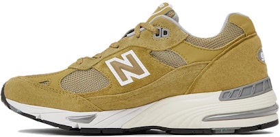 (Women) New Balance 991 MiUK Green Moss Cloud Cream W991GGW (Women) New Balance 991 MiUK Green Moss Cloud Cream W991GGW