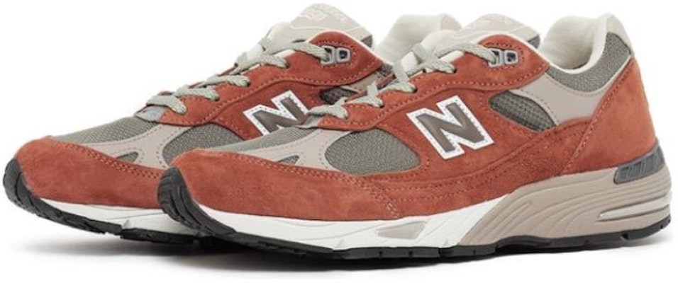 (W) New Balance 991 英国制造 红杉色 W991PTY Lookbook (W) New Balance 991 英国制造 红杉色 W991PTY