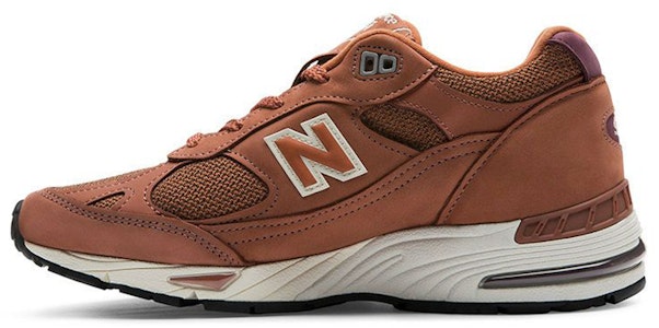 (W) New Balance 991 Seri Tahan Lama Nyaman Sepatu Olahraga Coklat 'Merah' W991OPO Buy (W) New Balance 991 Seri Tahan Lama Nyaman Sepatu Olahraga Coklat 'Merah' W991OPO