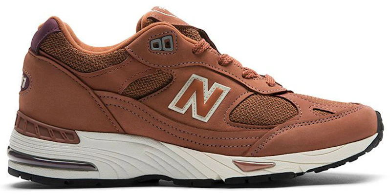 New Balance NB 991 舒適 耐磨透氣 低幫 運動跑步鞋 女款 紅棕色 英產 Order New Balance NB 991 舒適 耐磨透氣 低幫 運動跑步鞋 女款 紅棕色 英產