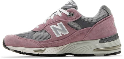 (W) New Balance 991v1 Made in England 'Wistful Mauve' Lelaki Wanita W991PGG Lookbook (W) New Balance 991v1 Made in England 'Wistful Mauve' Lelaki Wanita W991PGG
