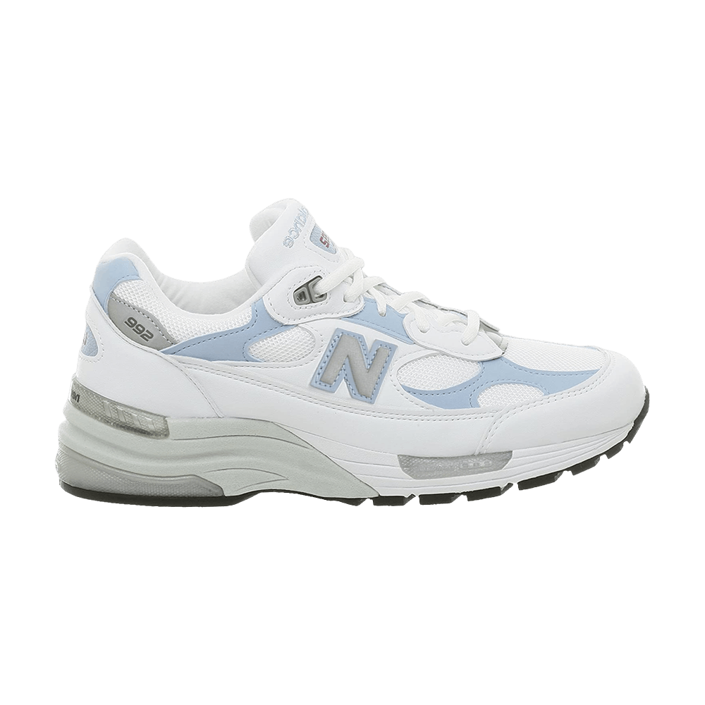 (Women) New Balance 992 Made in USA 2E Wide 'White Sky Blue' W992BW-2E