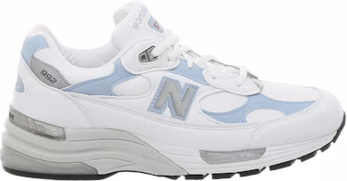 (Women) New Balance 992 Made in USA 2E Wide 'White Sky Blue' W992BW-2E (Women) New Balance 992 Made in USA 2E Wide 'White Sky Blue' W992BW-2E
