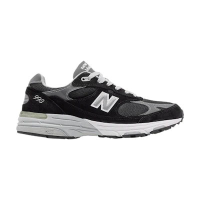 (W) NB 993 Made In USA 2E Wide 'Black Grey'