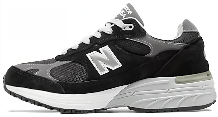 (Women) New Balance 993 Made In USA 'Black Grey' WR993BK Buy (Women) New Balance 993 Made In USA 'Black Grey' WR993BK