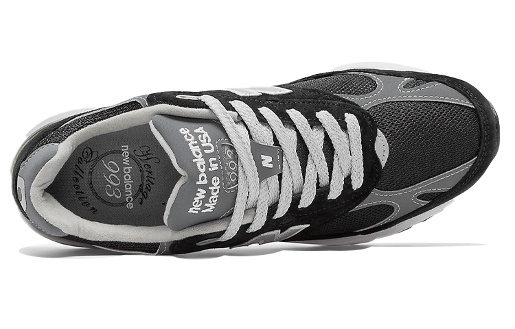 Lookbook （女款）New Balance 993 美國製造「黑灰色」WR993BK