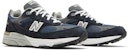 (W) New Balance 993 Buatan USA 'Navy' WR993NV