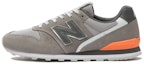 Buy (W) New Balance 996 Low-top Abu-Abu/Oranye 'Grey' WL996CPM