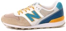 Buy (W) New Balance 996 Low-Top 'Beige Putih Teal' WR996HK
