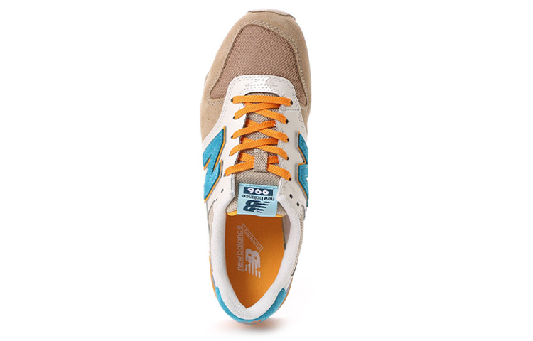 Lookbook (W) New Balance 996 Low-Top 'Beige Putih Teal' WR996HK