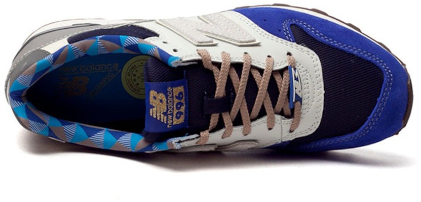 (W) New Balance 996 Rendah-Atas 'Kelabu Biru Putih' WR996GM Lookbook (W) New Balance 996 Rendah-Atas 'Kelabu Biru Putih' WR996GM