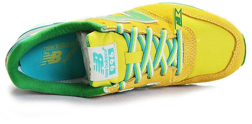 (W) New Balance 996 Kasut Rendah Kuning/Hijau WR996DBA Lookbook (W) New Balance 996 Kasut Rendah Kuning/Hijau WR996DBA