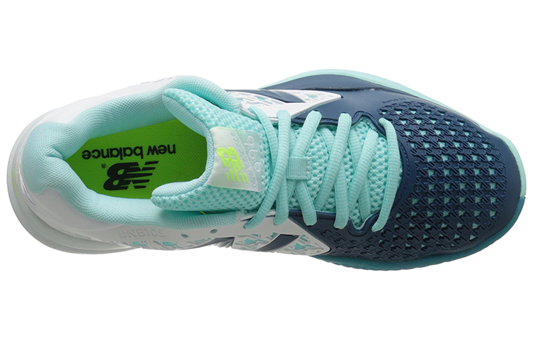 Lookbook (W) New Balance 996系列防滑透气网球鞋 白蓝拼接 '白蓝' WC996BB2