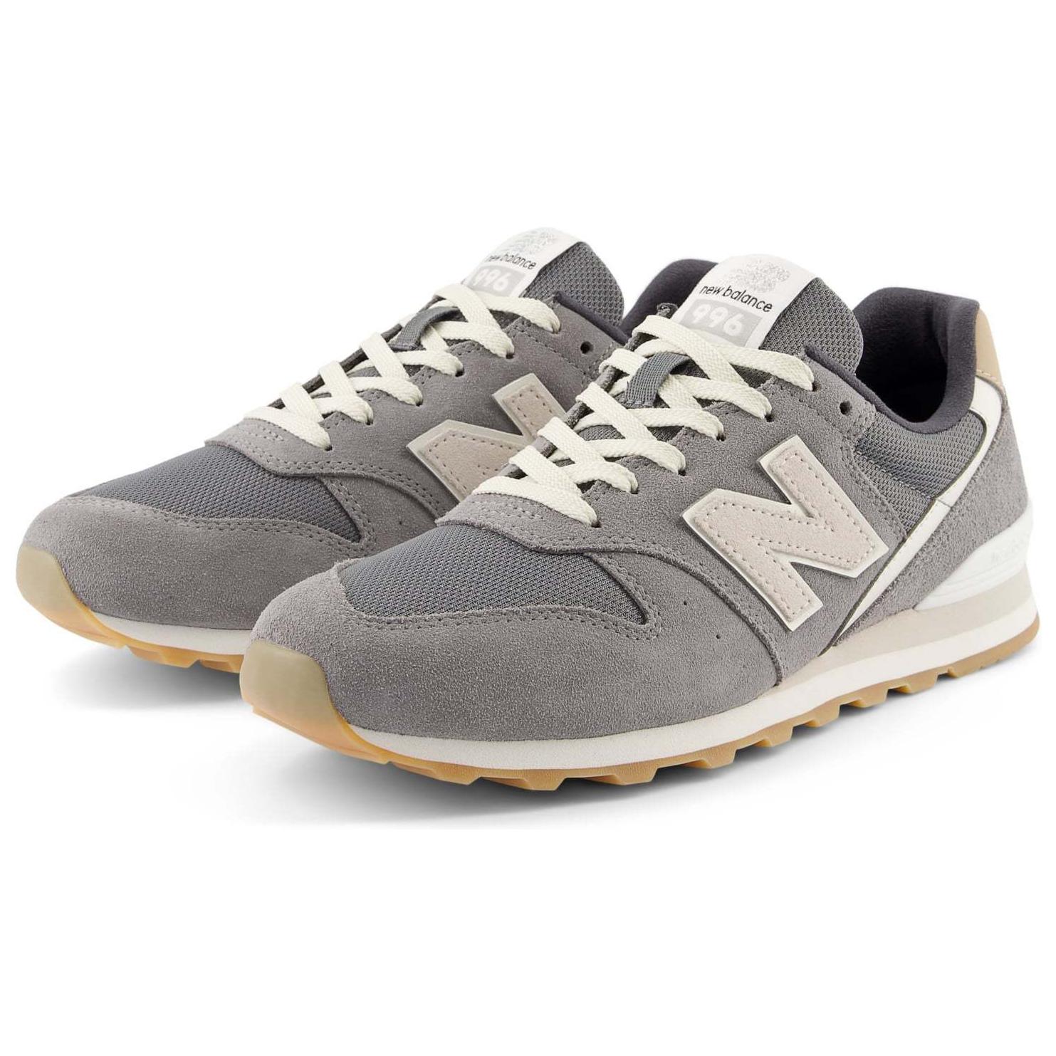 Lookbook (W) New Balance 996v2 ''Castlerock'' Grijs WL996WL2