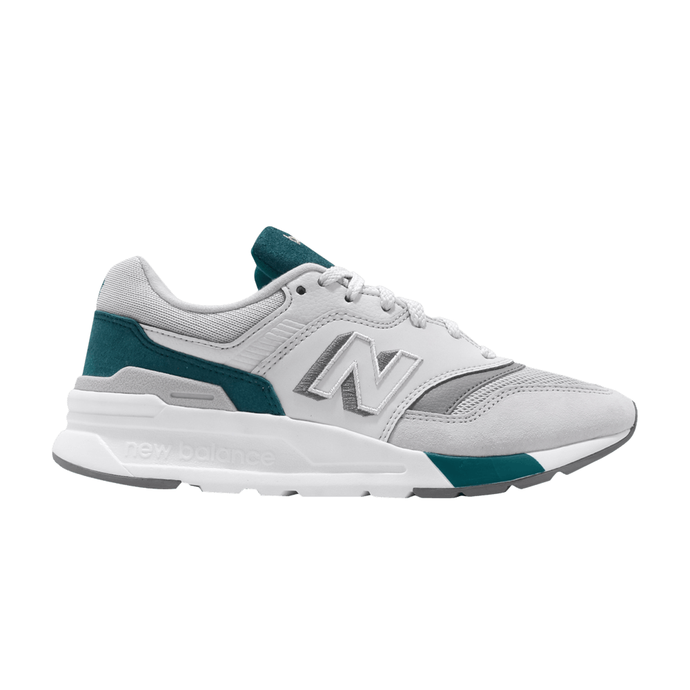Buy (W) ニューバランス997 グレー/ホワイト/グリーン CW997HANB