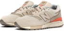 Order New Balance NB 997 低幫 跑步鞋 女款 米黃色 B寬