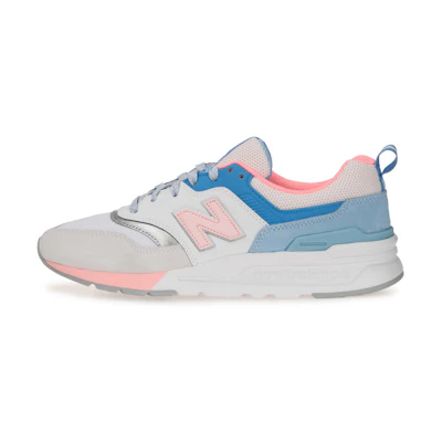 (W) NB NB 997 'White Pink Blue'