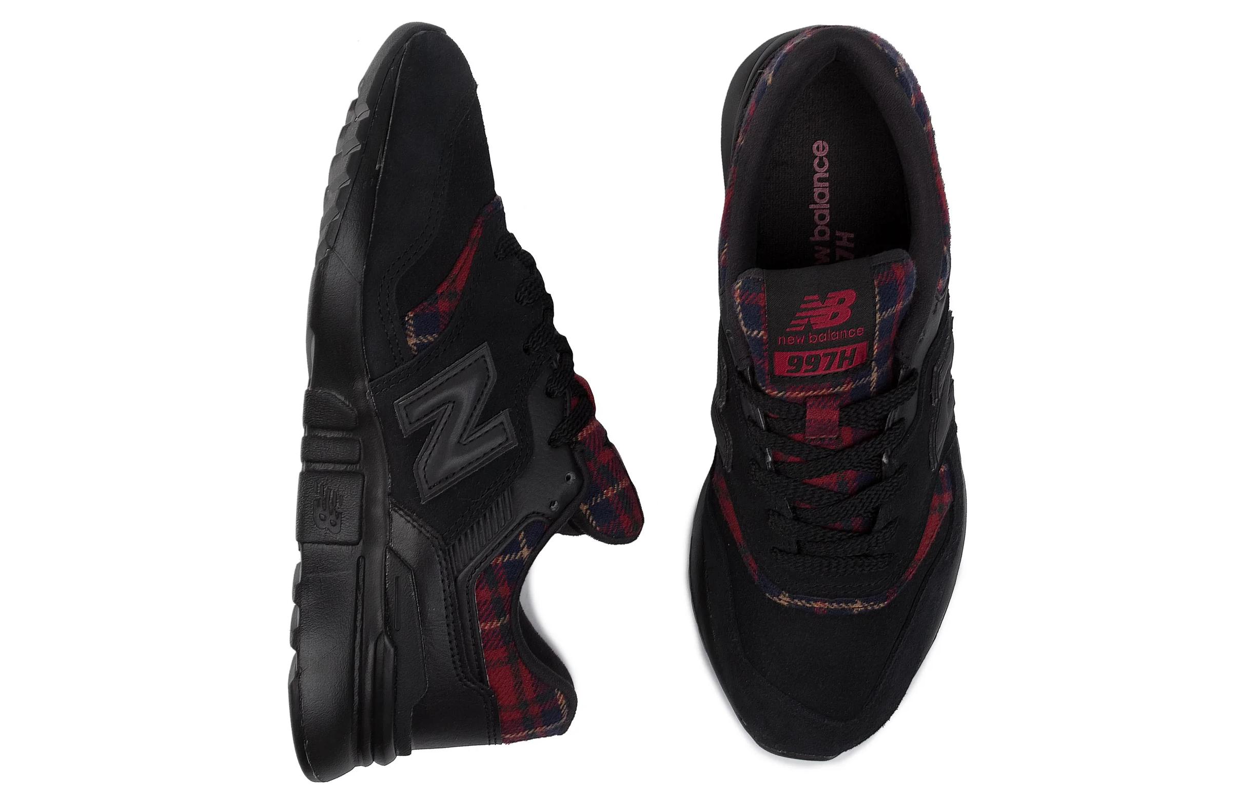 Shop New Balance 997系列 黑紅 女款 B寬